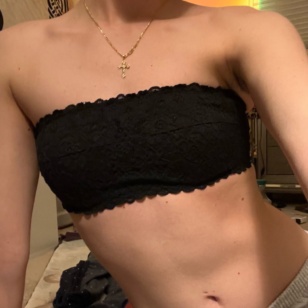 Aerie Black Lace Bandeau